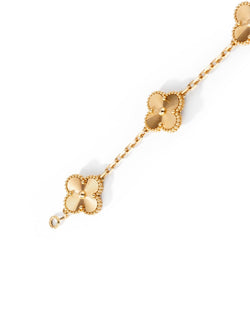 Bracelet "Alhambra Vintage" VAN CLEEF & ARPELS en or jaune - Castafiore