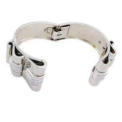 Bracelet BOIVIN Art déco, platine, or blanc et diamants - Castafiore