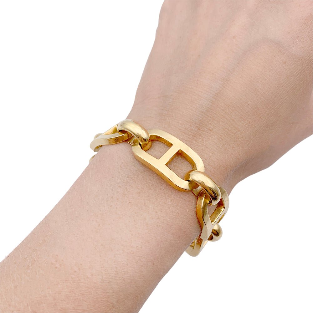 Bracelet Boucheron Paris, or jaune. - Castafiore