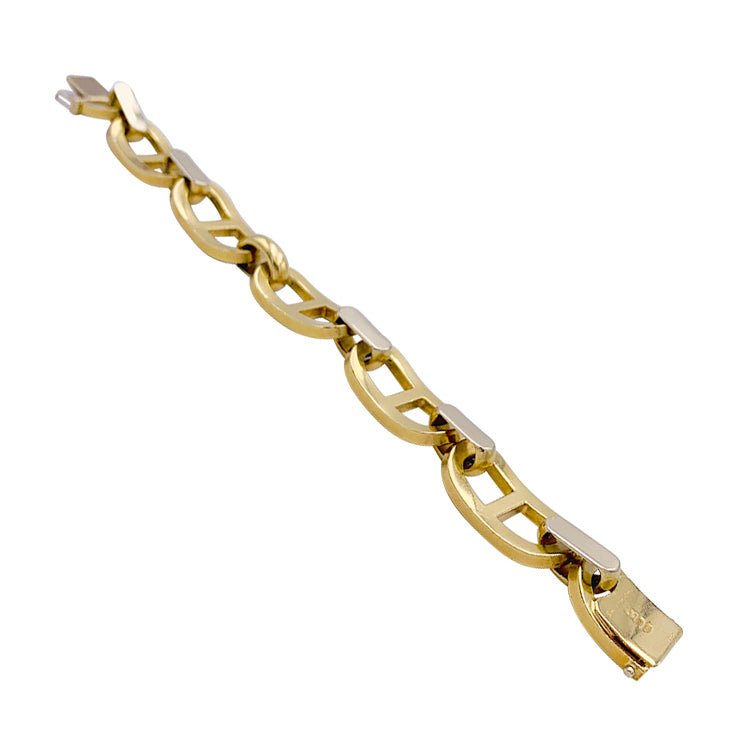 Bracelet Boucheron Paris, or jaune. - Castafiore