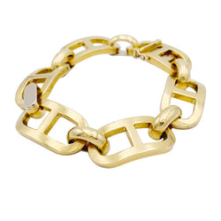 Bracelet Boucheron Paris, or jaune. - Castafiore