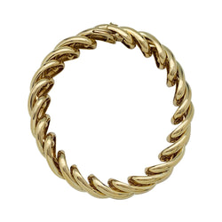 Bracelet BOUCHERON "Tressé" en or jaune - Castafiore