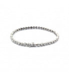 Bracelet boules en or blanc et diamants - Castafiore