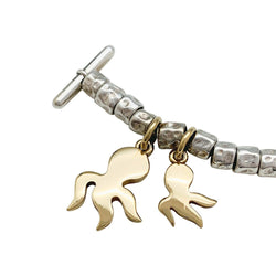 Bracelet breloques Dodo, argent et or - Castafiore