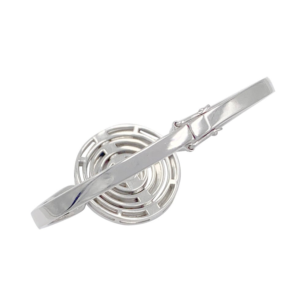 Bracelet Bulgari, "Astrale", or blanc - Castafiore