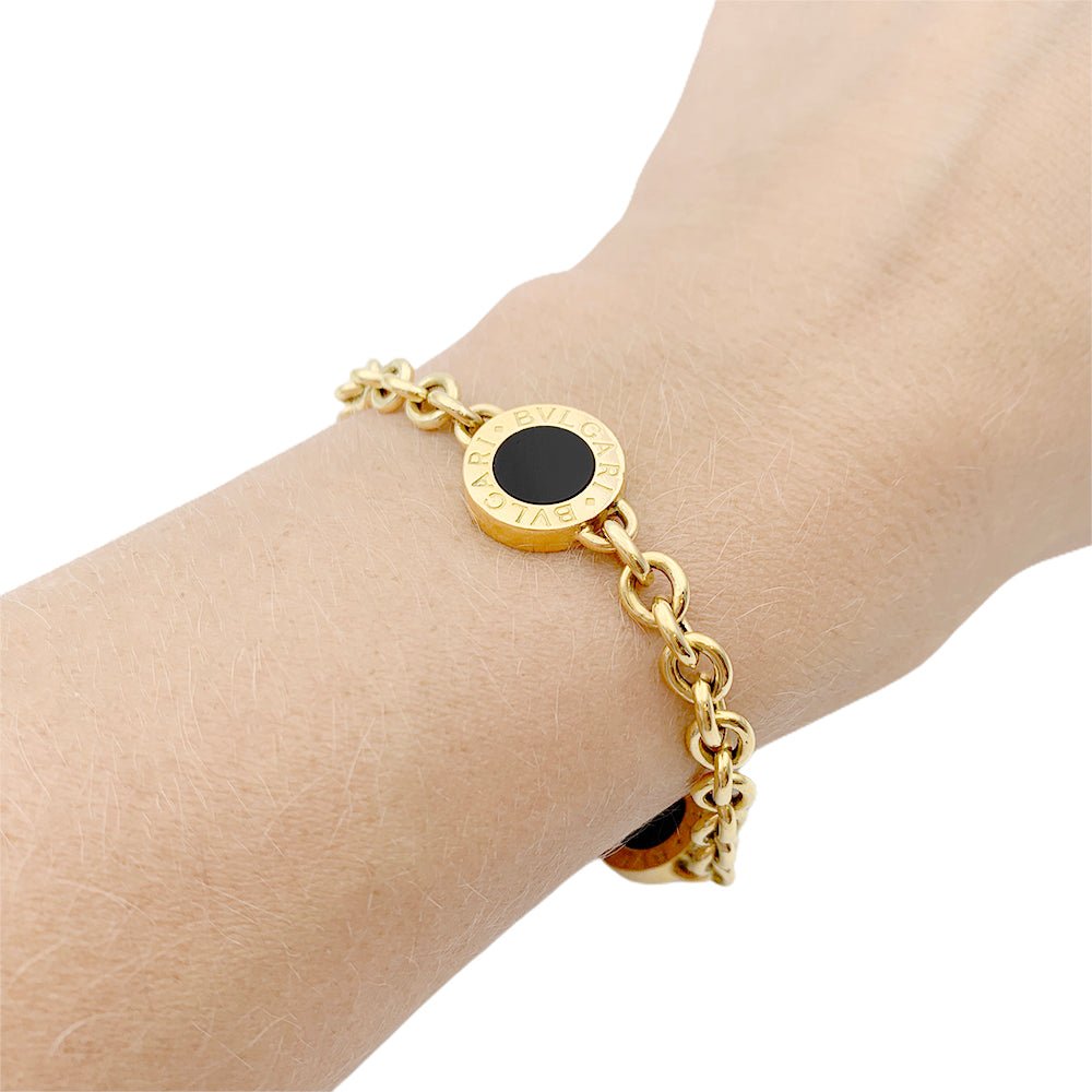 Bracelet BULGARI "Bulgari-Bulgari" en or jaune - Castafiore