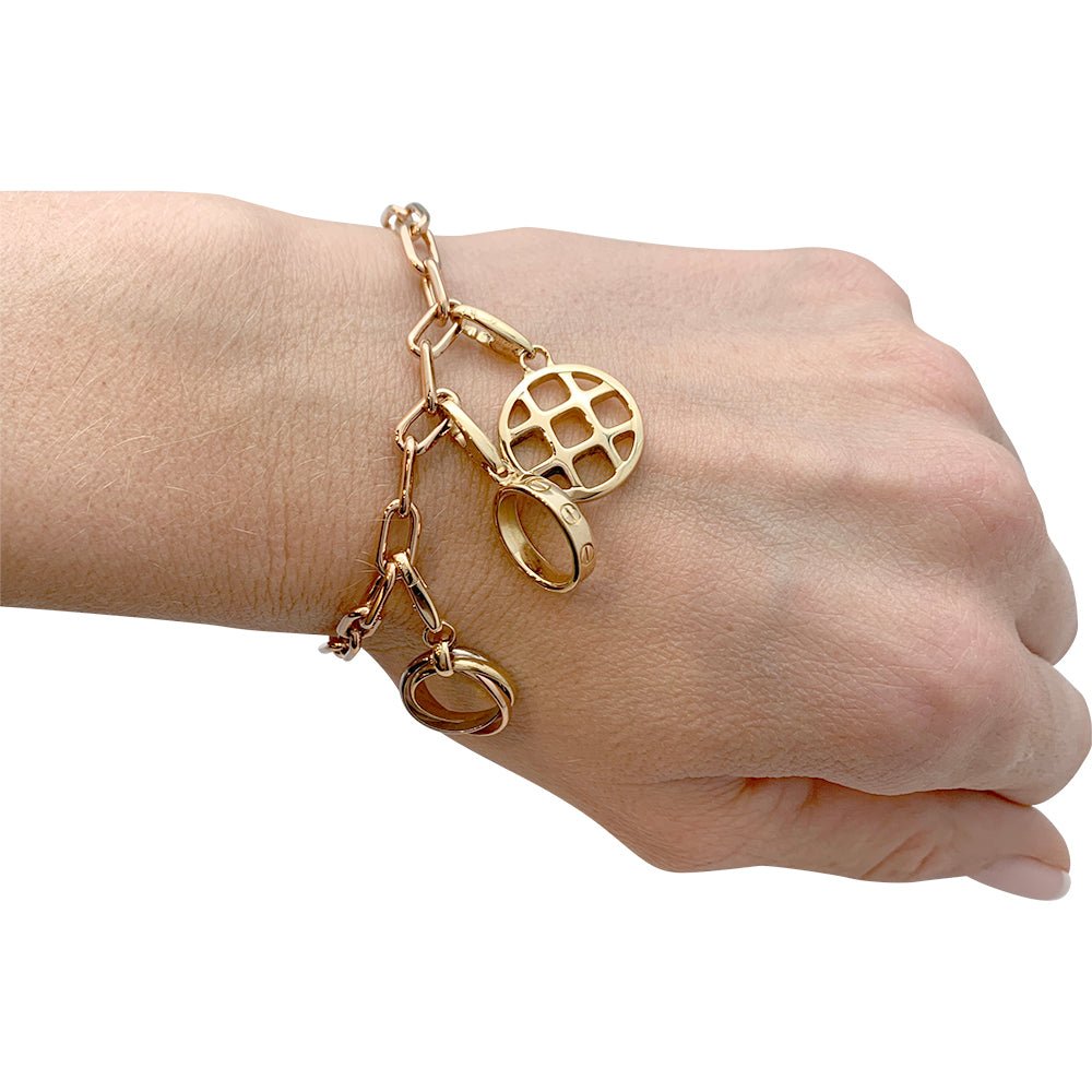 Bracelet Cartier breloques - Castafiore