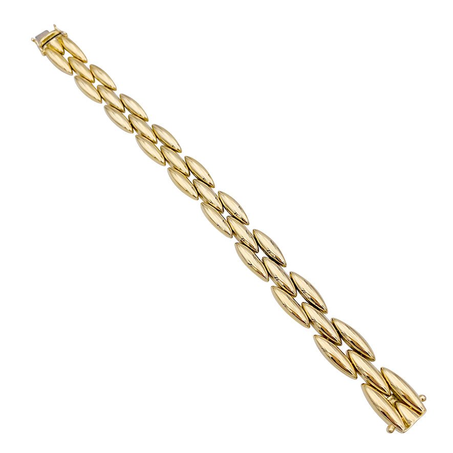 Bracelet CARTIER "Gentiane" en or jaune - Castafiore