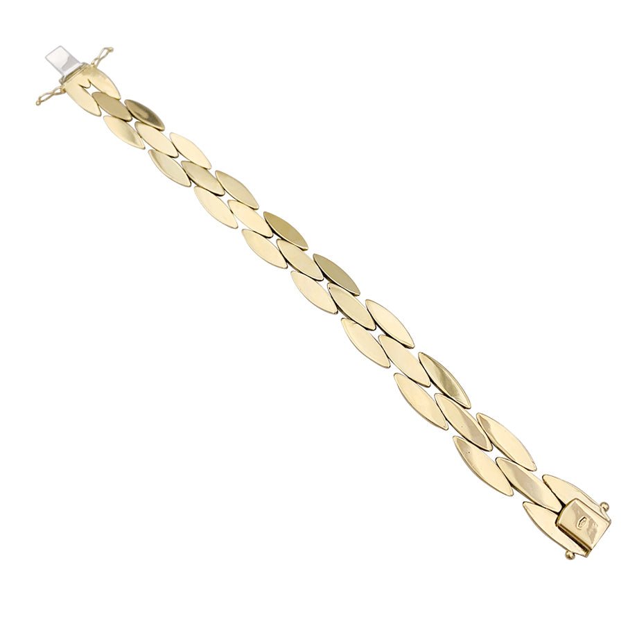 Bracelet CARTIER "Gentiane" en or jaune - Castafiore