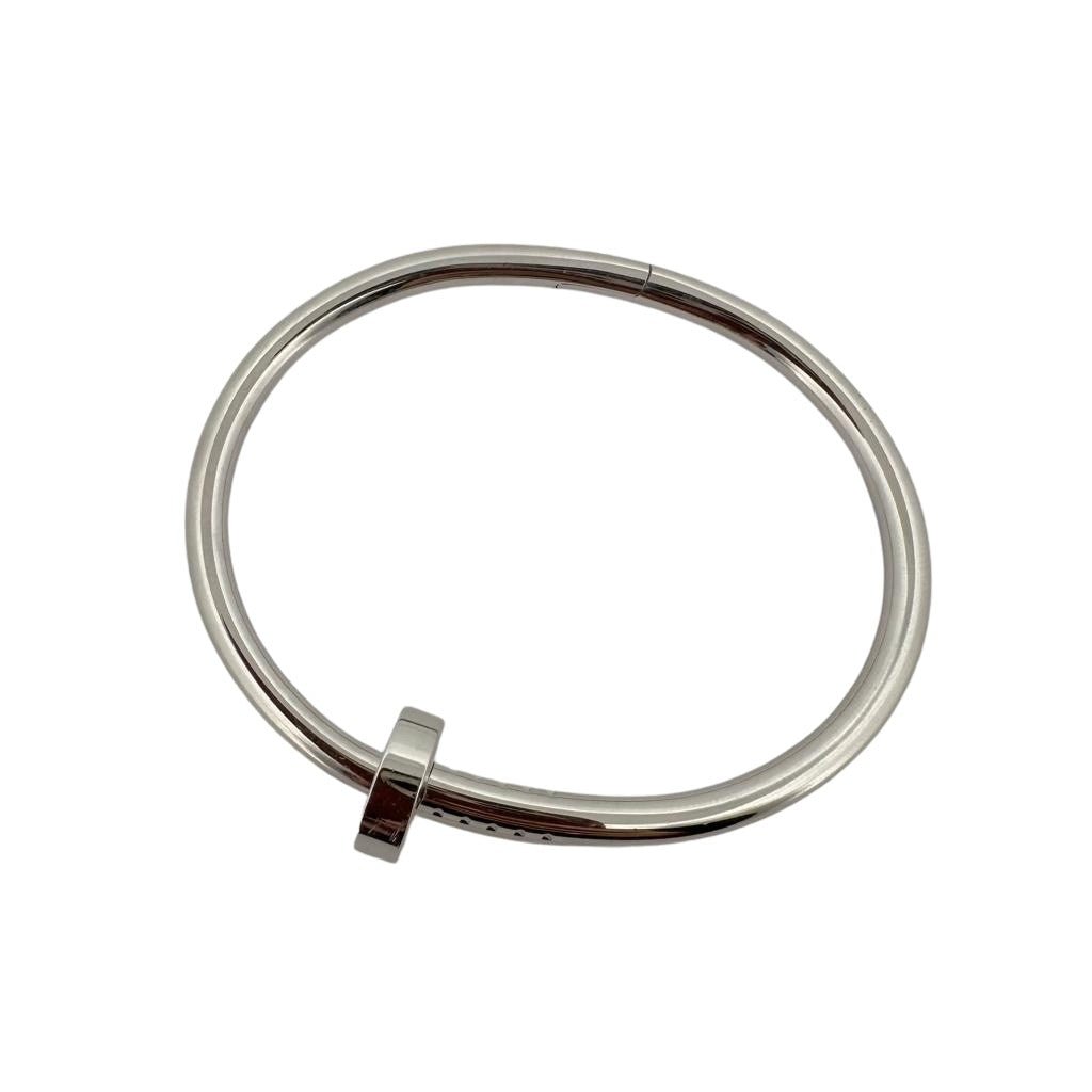 Bracelet CARTIER Juste un clou en or blanc - Castafiore