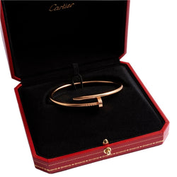 Bracelet CARTIER "Juste Un Clou" en or rose - Castafiore