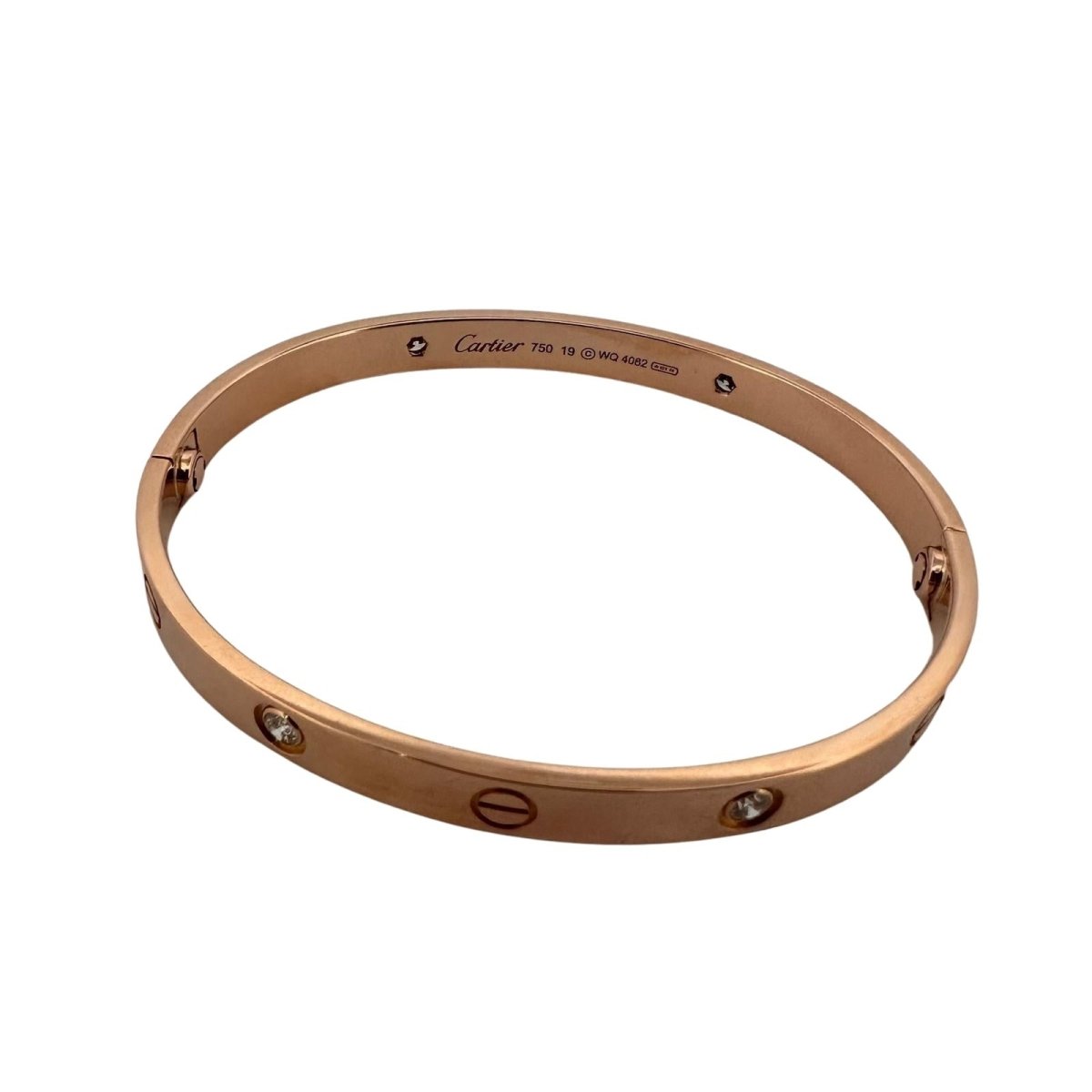 Bracelet CARTIER "Love" en or rose - Castafiore