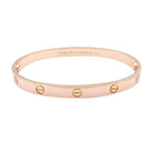 Bracelet Cartier, "Love", en or rose. - Castafiore