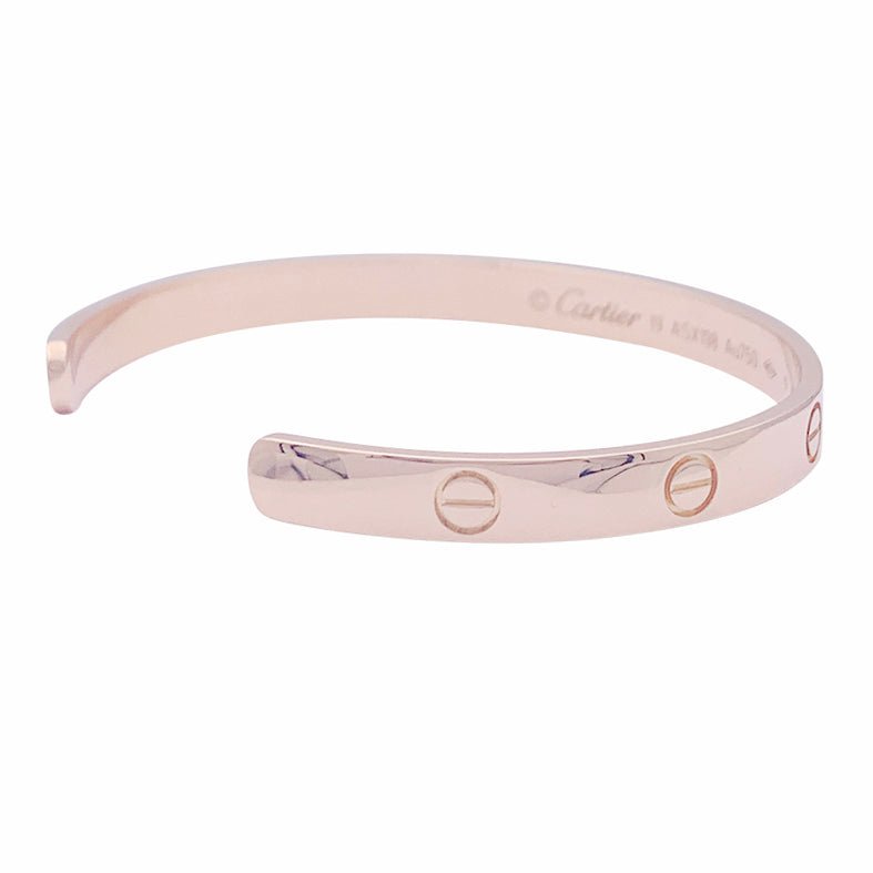 Bracelet CARTIER "Love" en or rose - Castafiore