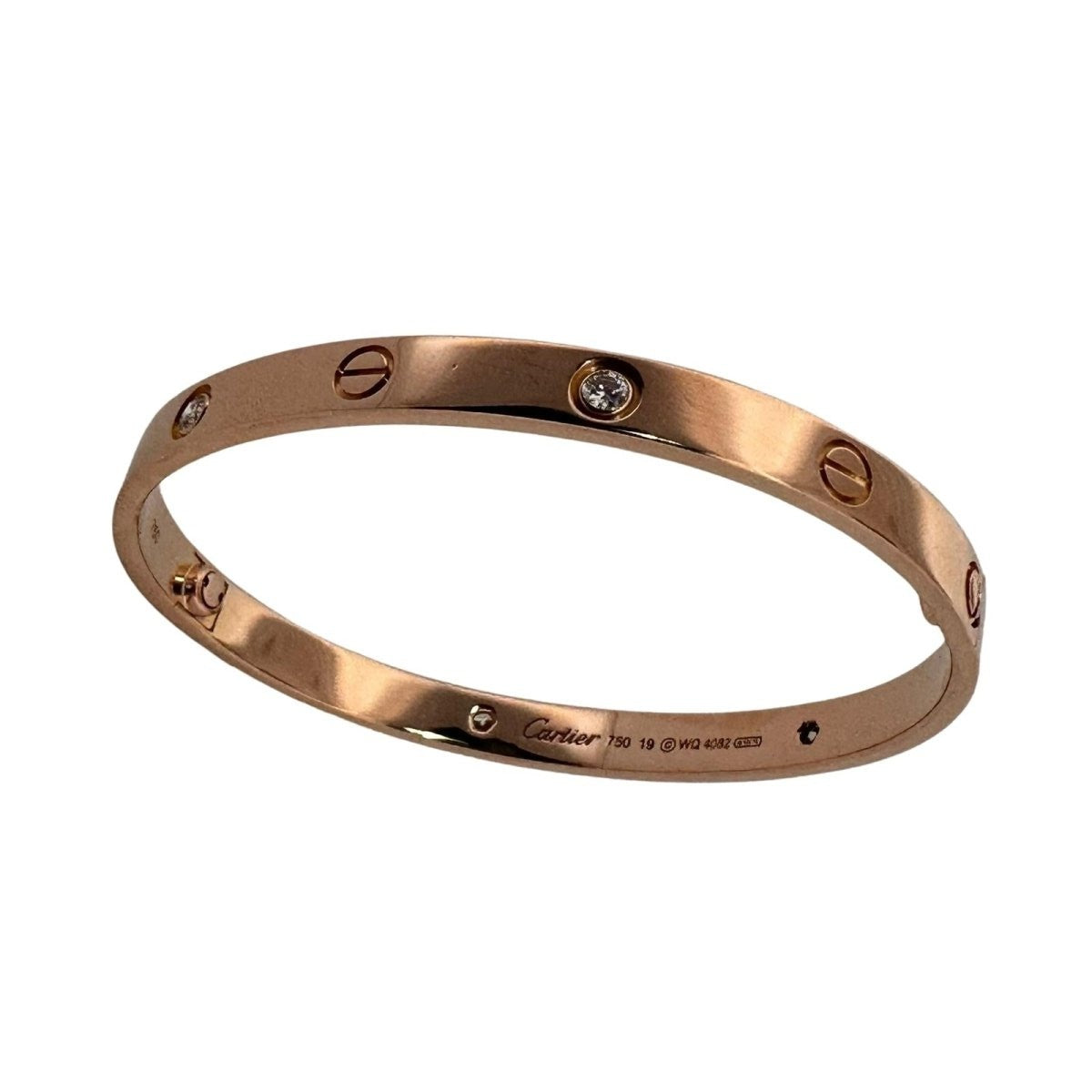 Bracelet CARTIER "Love" en or rose - Castafiore