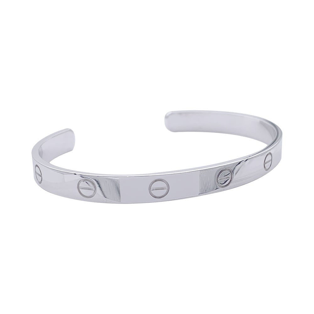 Bracelet Cartier, "Love", or blanc - Castafiore