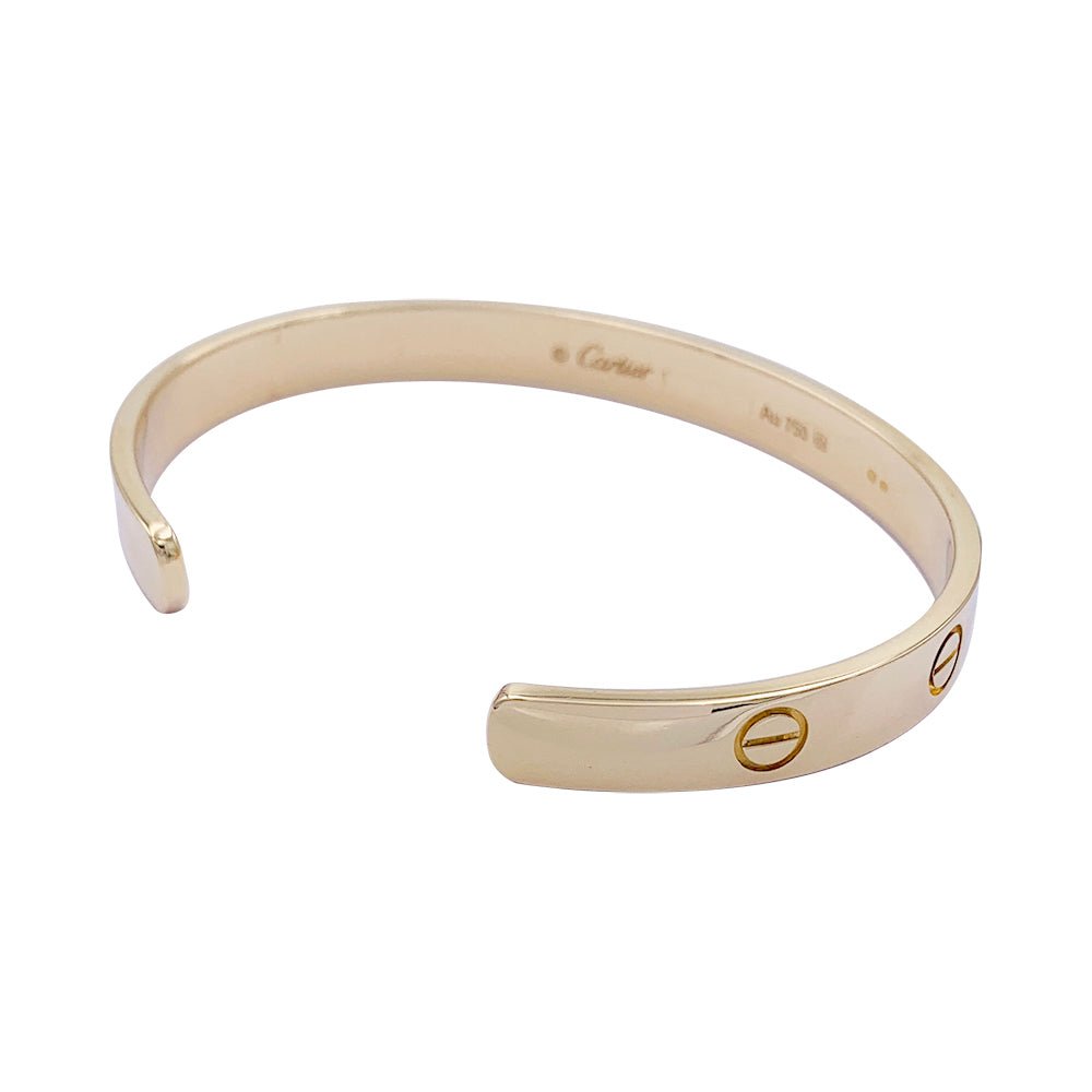 Bracelet Cartier, "Love", or jaune - Castafiore