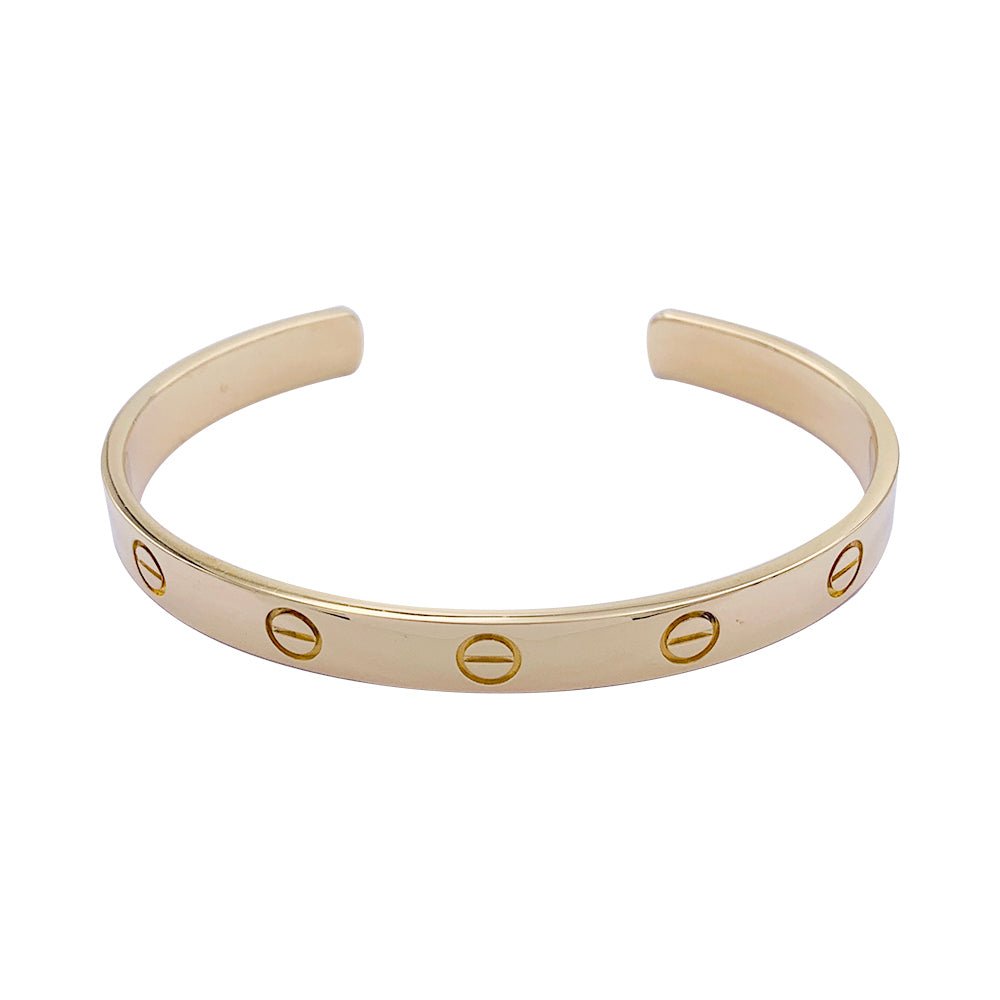 Bracelet Cartier, "Love", or jaune - Castafiore