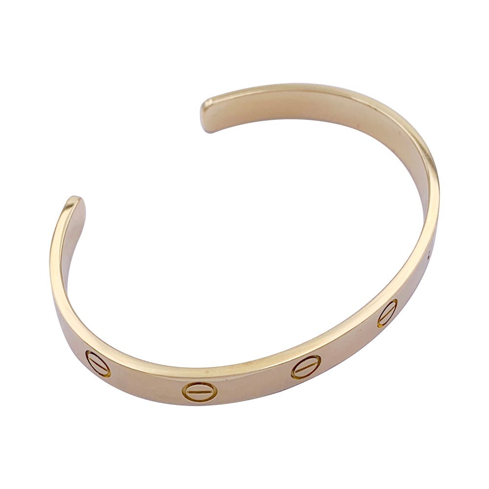 Bracelet Cartier, "Love", or jaune - Castafiore