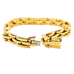 Bracelet CARTIER maillon Panthère en or jaune - Castafiore