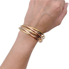 Bracelet CARTIER "Trinity Semainier" en trois ors - Castafiore