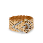 Bracelet Ceinture en or jaune et diamant - Castafiore