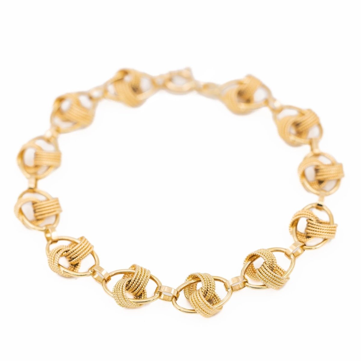 Bracelet Chaîne en or jaune - Castafiore