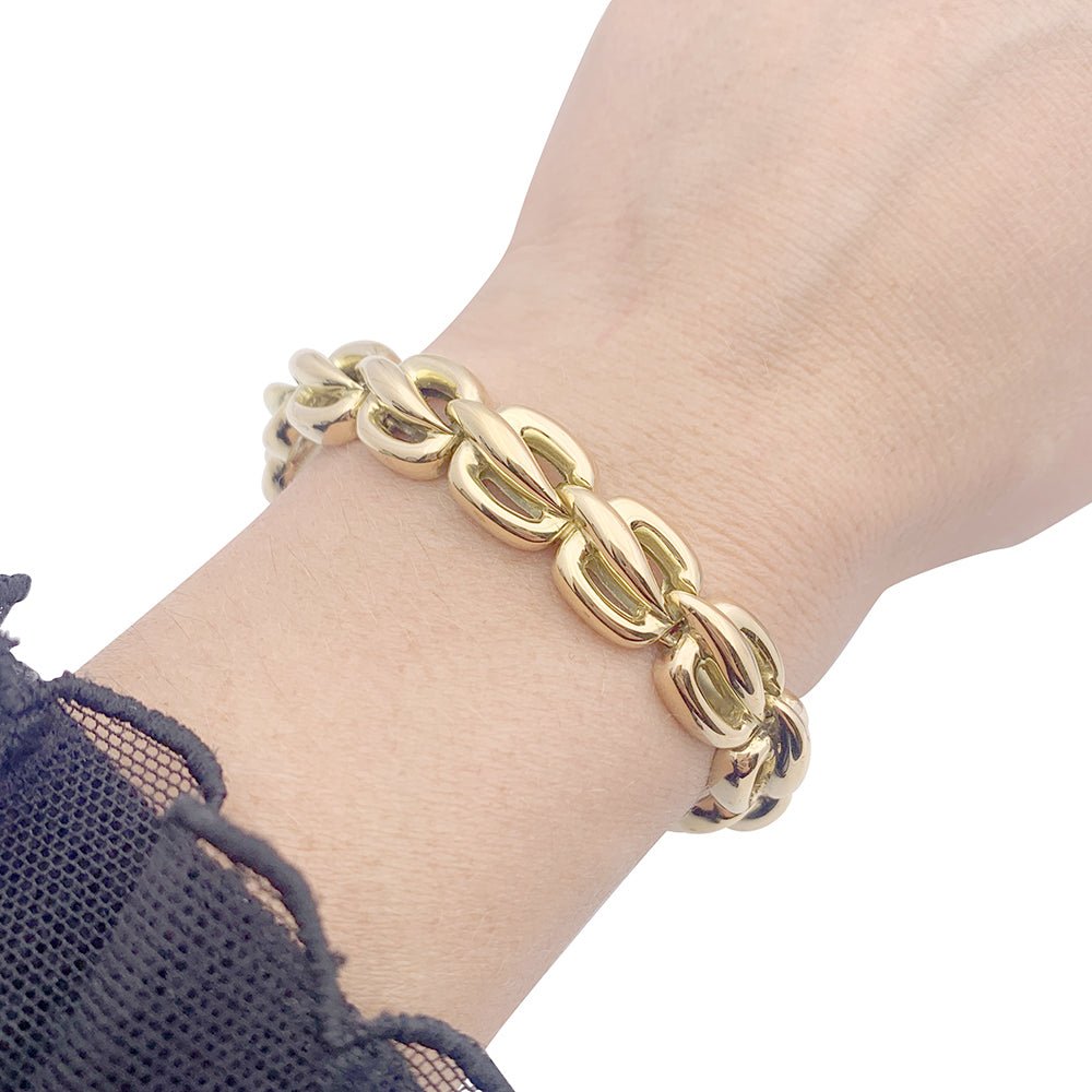 Bracelet CHAUMET "Kalinska" en or jaune - Castafiore