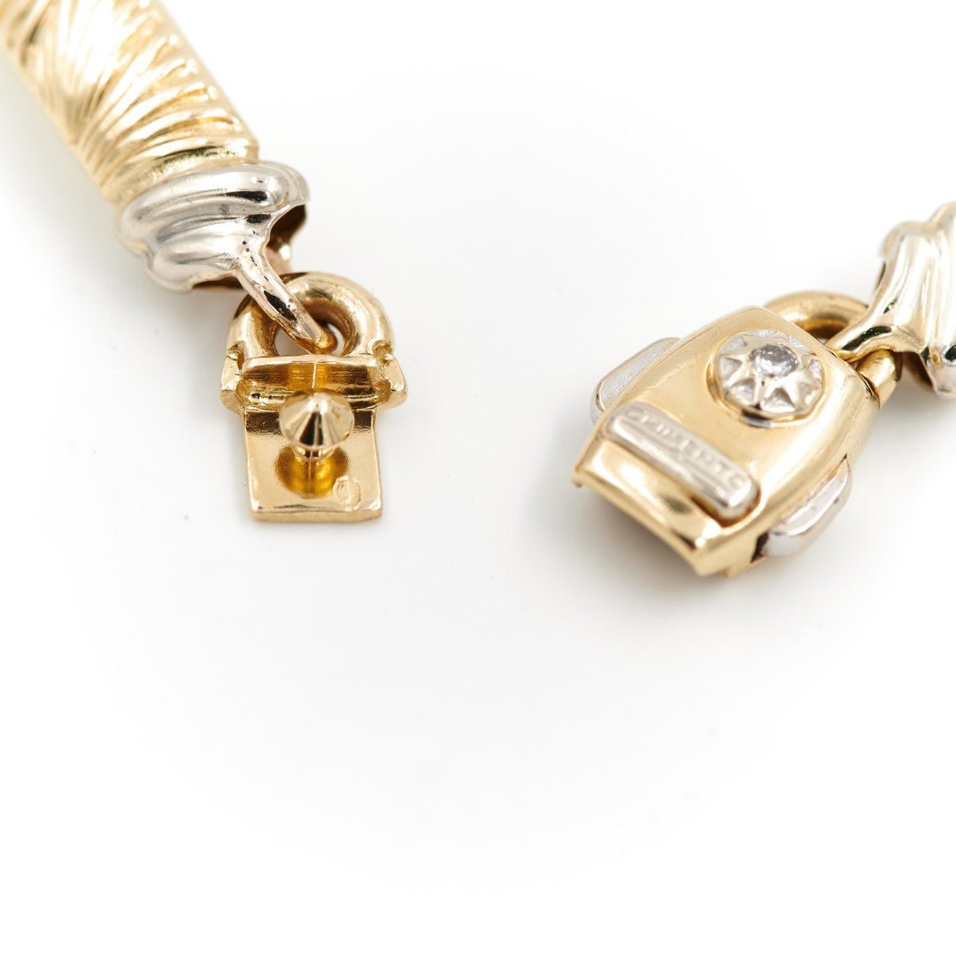 Bracelet CHIMENTO en 2 ors et en diamant - Castafiore