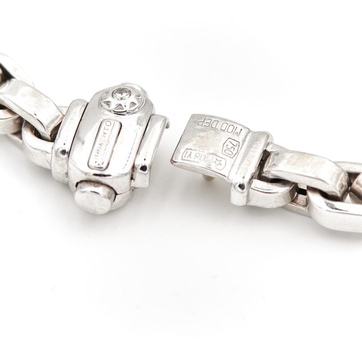 Bracelet CHIMENTO en or blanc et en diamant - Castafiore