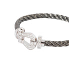 Bracelet diamant et acier force 10 de Fred GM - Castafiore