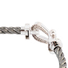 Bracelet diamant et acier force 10 de Fred GM - Castafiore