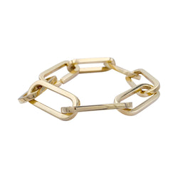 Bracelet DINH VAN "Maillon" en or jaune - Castafiore