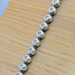 Bracelet en or blanc et diamants - Castafiore