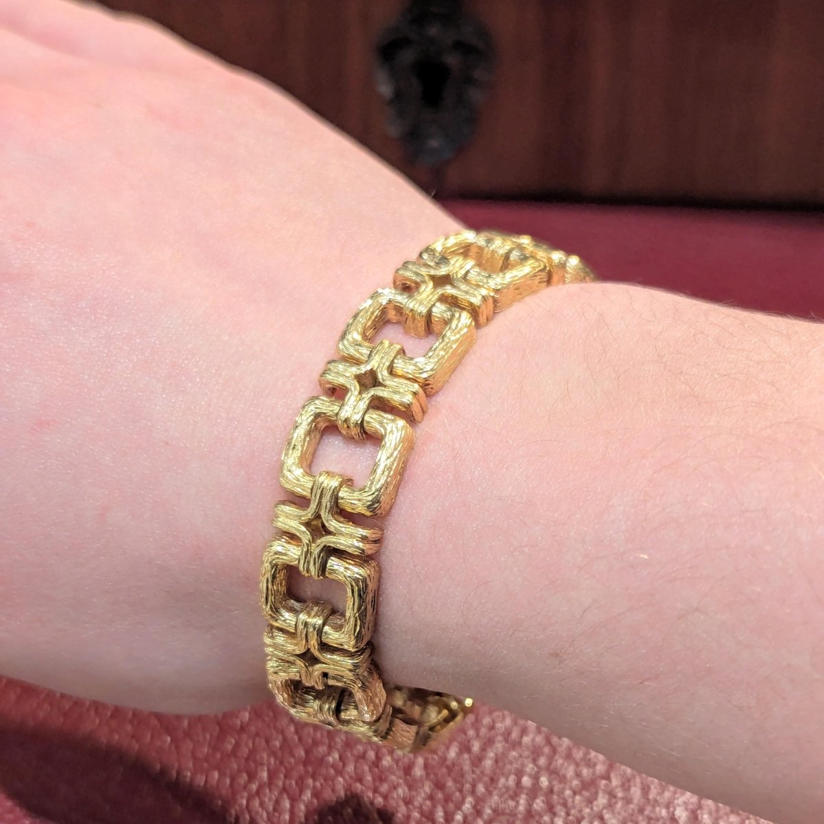 Bracelet en or jaune - Castafiore