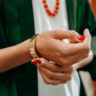 Bracelet en or jaune - Castafiore