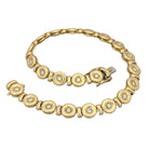 Bracelet en or jaune et diamants - Castafiore