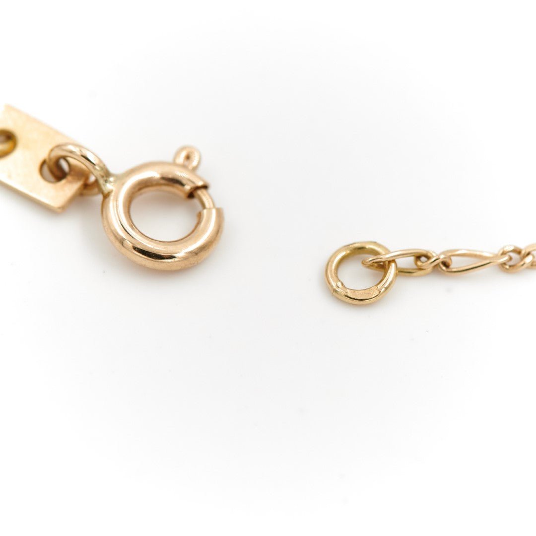 Bracelet en or jaune et onyx noir - Castafiore