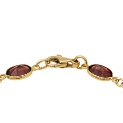 Bracelet en or jaune et pierres fines. - Castafiore