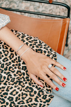 Bracelet en platine et diamants, Art déco - Castafiore