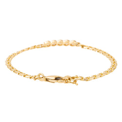 Bracelet FRED en or jaune et diamants - Castafiore