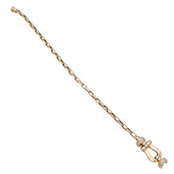 Bracelet Fred, "Force 10", or jaune, diamants. - Castafiore