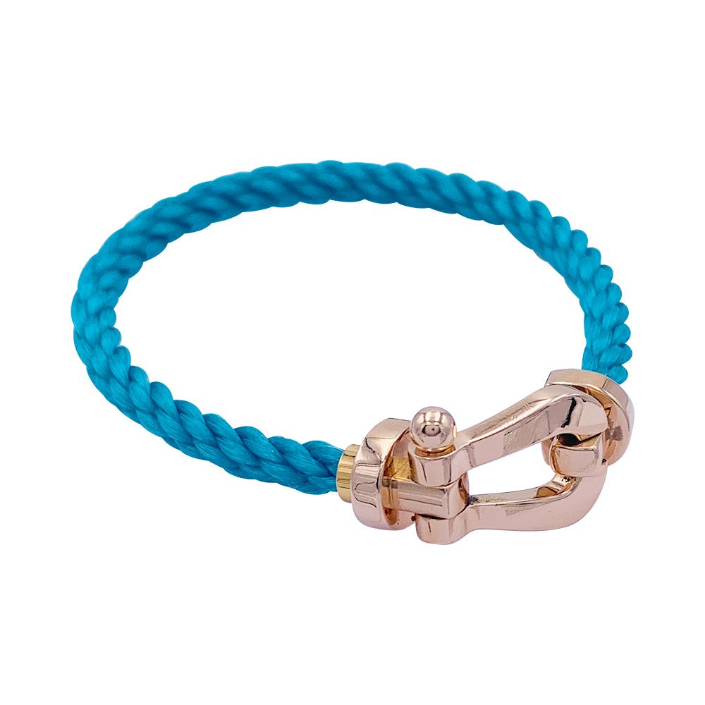 Bracelet Fred, "Force 10", or rose et acier - Castafiore