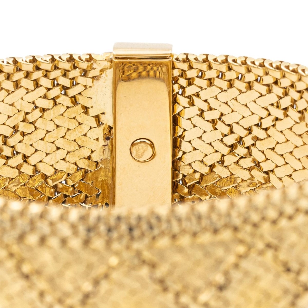 Bracelet GAY FRÈRES en or jaune texturé - Castafiore