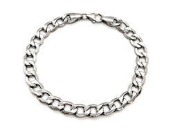 Bracelet Gourmette en or blanc - Castafiore