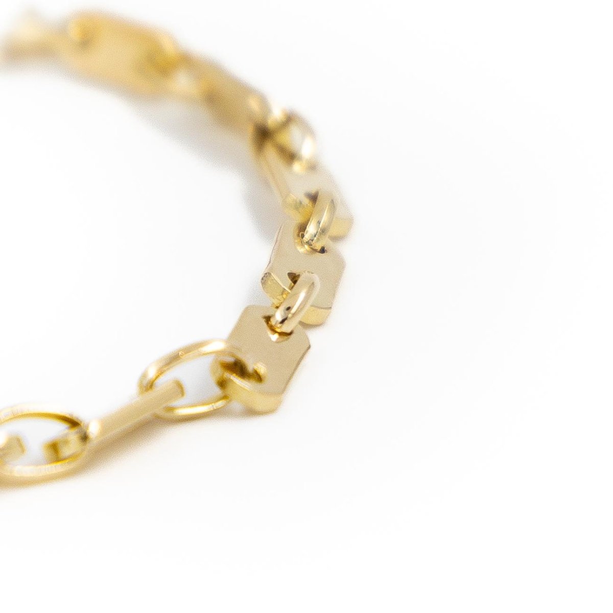 Bracelet Gourmette en or jaune - Castafiore