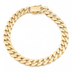 Bracelet Gourmette en or jaune - Castafiore