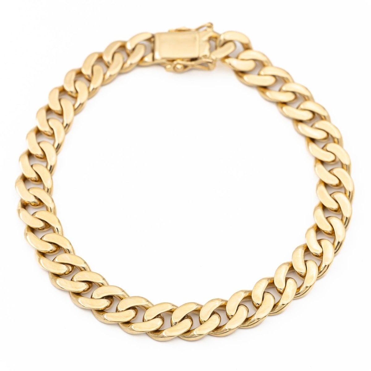 Bracelet Gourmette en or jaune - Castafiore