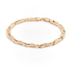 Bracelet Gourmette en or jaune - Castafiore