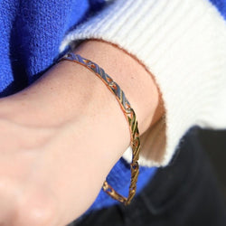 Bracelet Gourmette en or jaune - Castafiore